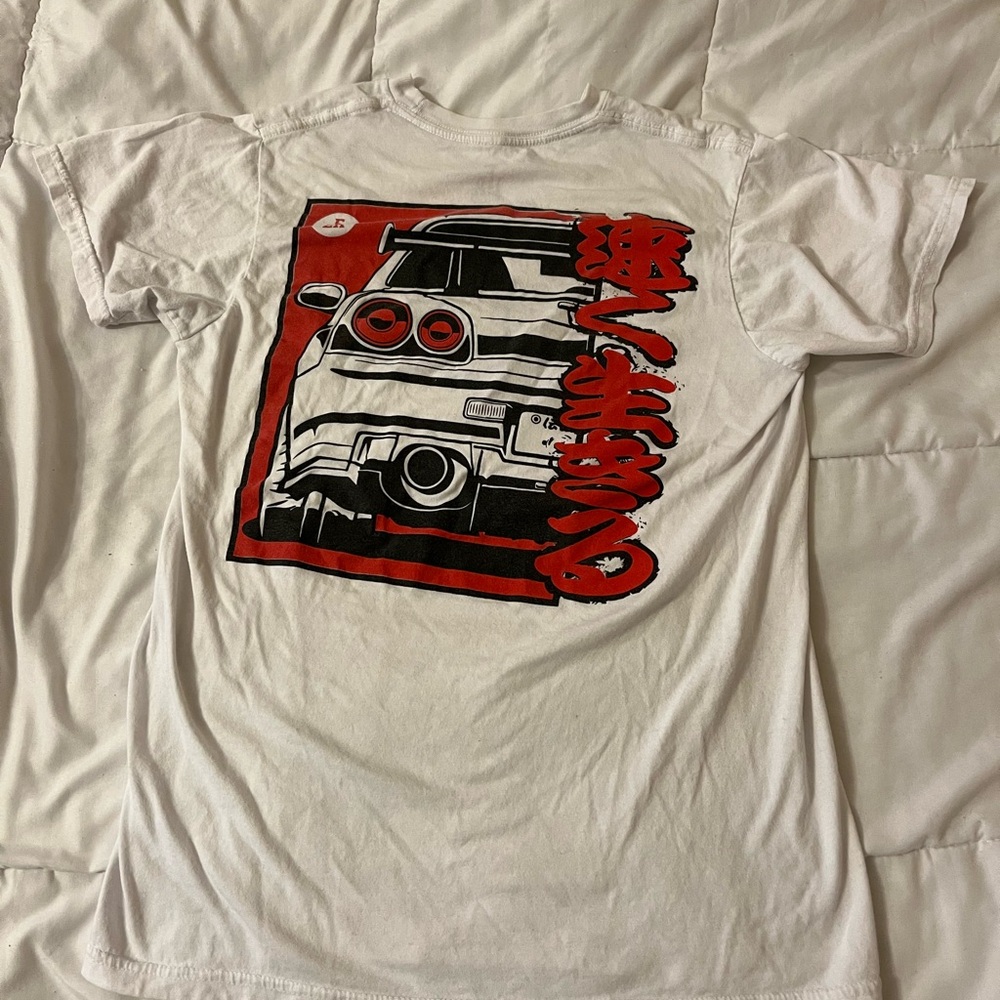 White Graphic T-Shirt